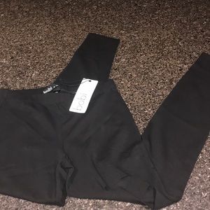 Bobi black leggings size small